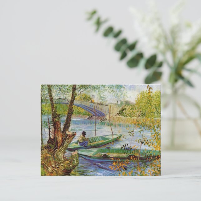 Van Gogh-fiske i Vår Helg Vykort (Stående Fram)