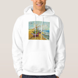 Van Gogh fiskebåtHoodie Munkjacka