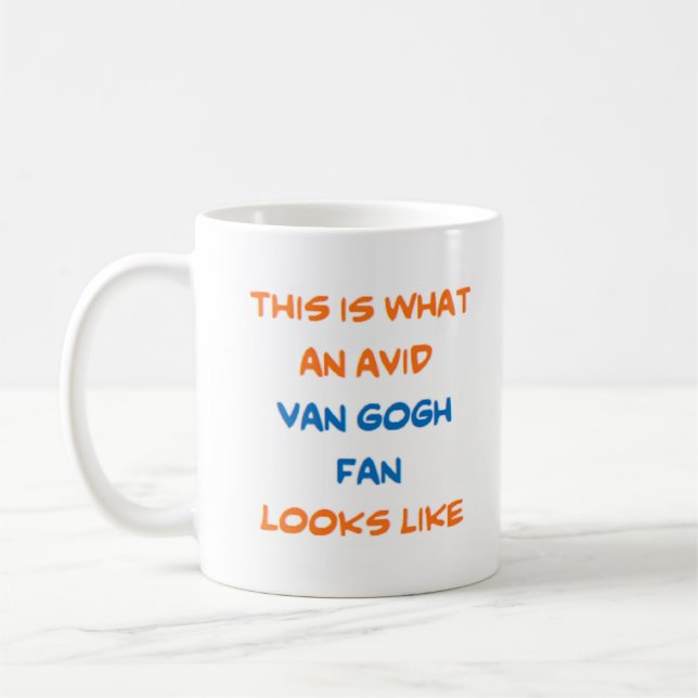 van gogh fläkt, avid kaffemugg (Vänster)