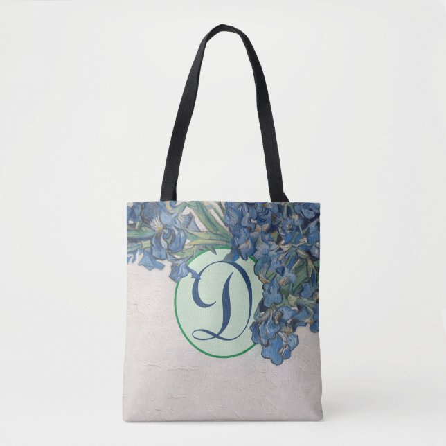 Van Gogh Flowers Tote Bag Tygkasse (Framsida)
