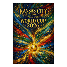 Van Gogh Fluid Art Print Kansas City VM Perfect Poster