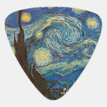 Van Gogh för Starry natt gitarr Plektrum<br><div class="desc">Underbaren avbildar av Vincents Van Gogh Starry natt på en gitarrplocka. Du kan skräddarsy denna, genom att tillfoga din egna text eller initialer. Vi bär denna avbildar på många objekt i vårt lager. Om du inte ser att det på objektet som du söker efter precis låter oss vet och, vi...</div>