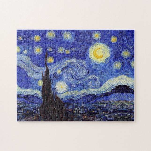 Van Gogh för Starry natt pussel (Horisontell)