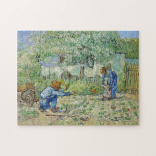 Van Gogh-första steg målning Pussel