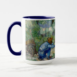Van Gogh "Första stegen" Målning Kruk Mugg