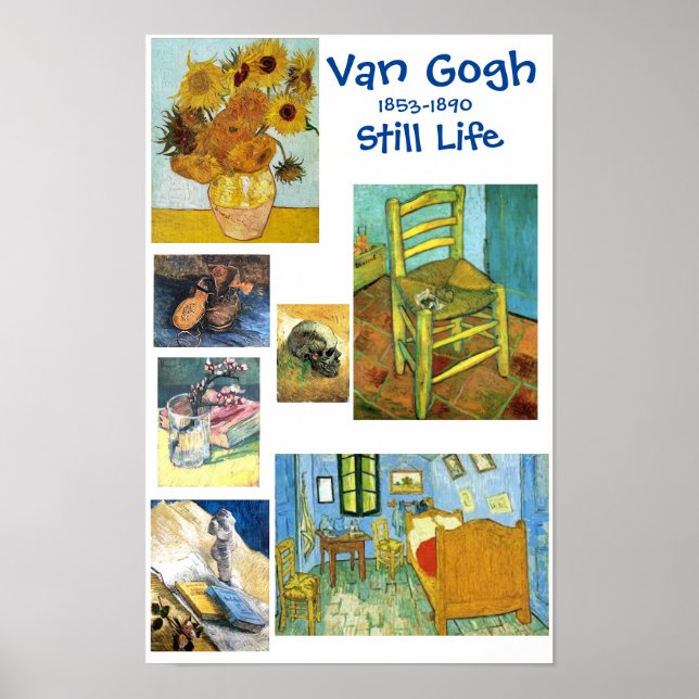 Van Gogh, fortfarande Life, Poster (Framsidan)