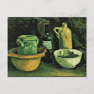 Van Gogh - Fortfarande livet med Pottery och två F Vykort