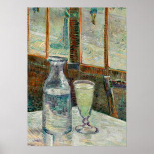 Van Gogh - Fortfarande livsglas från Absinthe och Poster