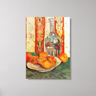 Van Gogh - Fortsatt liv med dekanter och citrusfru Canvastryck