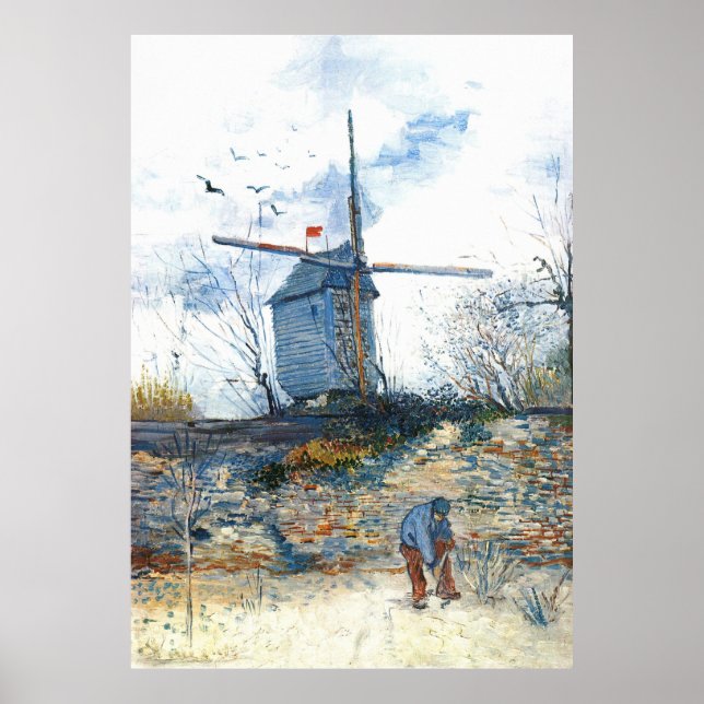 Van Gogh: Galette Mill Poster (Framsidan)