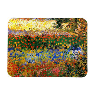 Van Gogh - Garden at Arles (även känt som Blommar Magnet