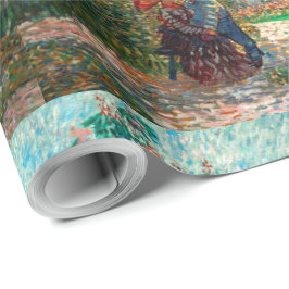 Van Gogh Garden i Montmartre med älskare Presentpapper