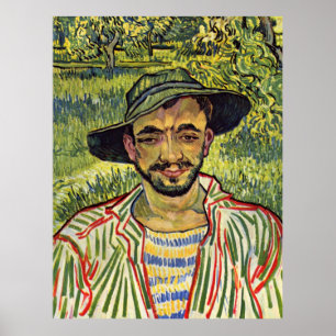 Van Gogh - Gardener (även känd som Young Peasant) Poster