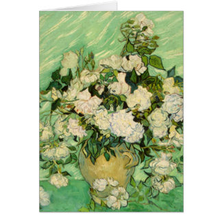 Van Gogh Gifts still Life w/Ro Impressionism Hälsningskort
