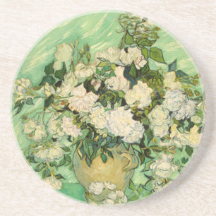 Van Gogh Gifts still Life w/Ro Impressionism Underlägg Sandsten