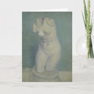 Van Gogh Gips Torso - Klassisk statyett konst Kort