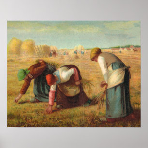 Van Gogh Gleaners i fälten Poster