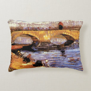 Van Gogh - Gleize Bridge Prydnadskudde