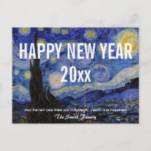 Van Gogh - Gott nytt år med Starry Natt
