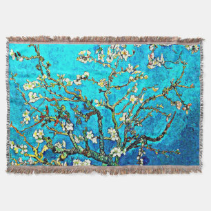 Van Gogh - Grenar med Almond Blommars Filt
