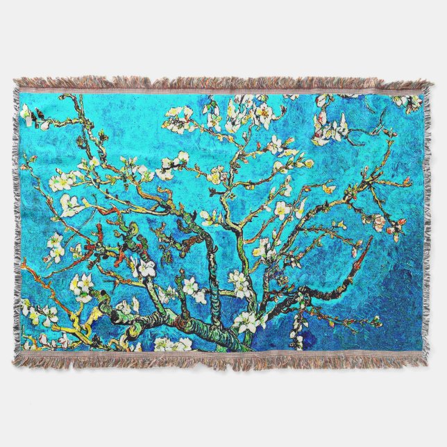 Van Gogh - Grenar med Almond Blommars Filt (Framsidan)