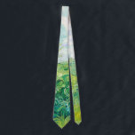 Van Gogh. Grönt Wheat Fält Auvers. Impressionism Slips<br><div class="desc">Van Gogh "Grönt Wheat Fält,  Auvers" halsband.</div>