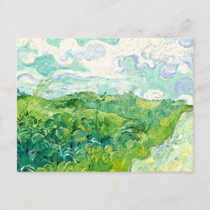 Van Gogh - Grönt Wheat Fält, Auvers Vykort