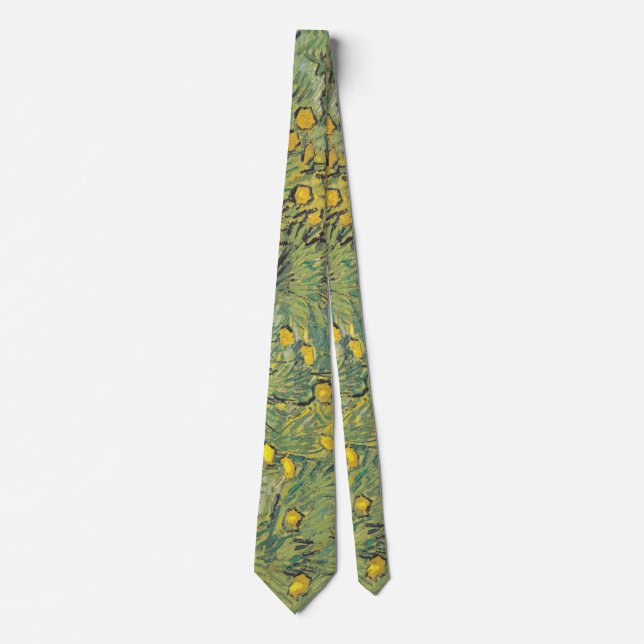 Van Gogh Gul Äng - Klassisk Blommig Konst Slips (Framsida)