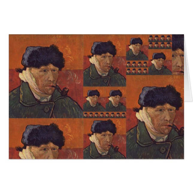 van gogh hälsningskort (Framsidan Horizontal)