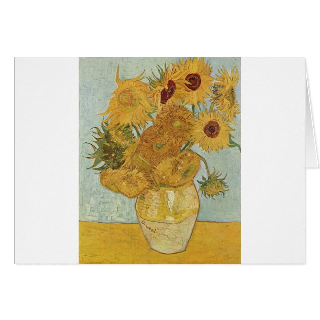 Van Gogh Hälsningskort (Framsidan Horizontal)