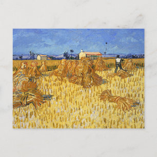 Van Gogh - Harvest in Provence Vykort