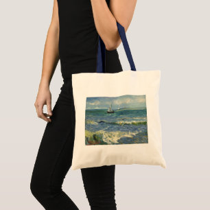 Van Gogh havslandskap vid Saintes Maries de la Mer Tygkasse