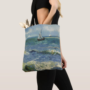 Van Gogh havsutsikt vid Saintes Maries de la Mer Tygkasse