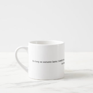 Van Gogh Höst Citat Dekoration För Hemmet Espressomugg