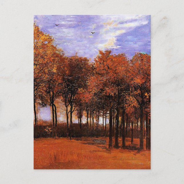 Van Gogh - Höstlandskap, Vykort (Framsida)