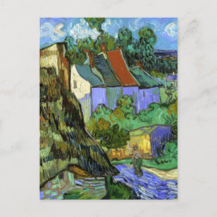 Van Gogh - Houses at Auvers, 1890, Vykort
