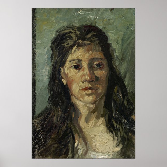 Van Gogh - Huvud Av En Prostituerad Poster (Framsidan)