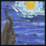 Van Gogh Imopressionism för Starry natt tyg<br><div class="desc">Ursnygg fransk målning    för Impressionismvintage    konst av den Starry natten,  vid Vincent Van Gogh,        är på detta   tyg.  Image är det förföll offentliga området tar copyrightt på tack vare.</div>