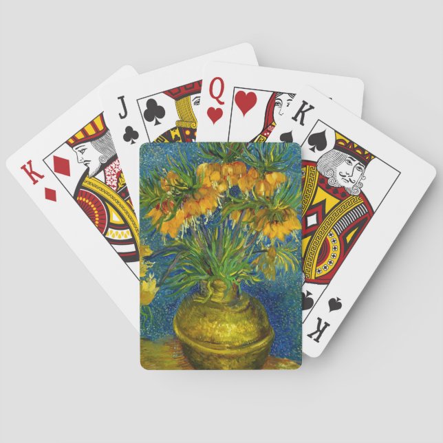 Van Gogh Imperial Fritillaries Casinokort (Baksidan)
