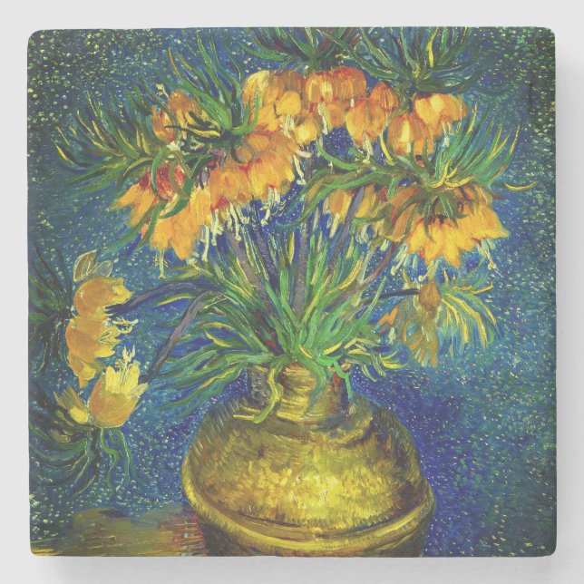 Van Gogh Imperial Fritillaries Stenunderlägg (Framsidan)