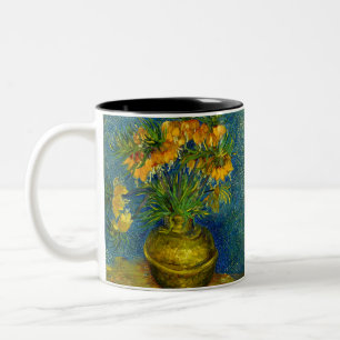 Van Gogh Imperial Fritillaries Två-Tonad Mugg