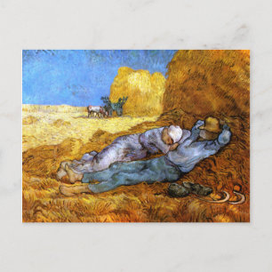 Van Gogh: Ingen vila från arbetet Vykort