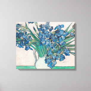 Van Gogh Iris Vas Målning Impressionism Canvastryck
