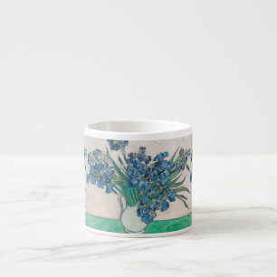 Van Gogh Iris Vas Målning Impressionism Espressomugg