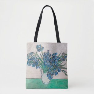 Van Gogh Iris Vas Målning Impressionism Tygkasse