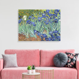 Van Gogh Irisar Fint Konstverk Canvastryck