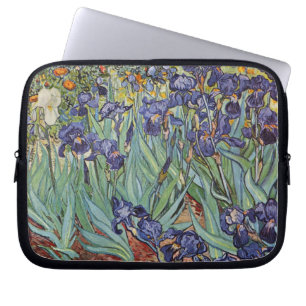 Van Gogh Irisar Impressionistisk målning Laptop Sleeve
