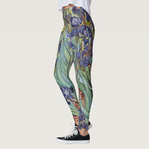 Van Gogh Irisar Impressionistisk målning Leggings