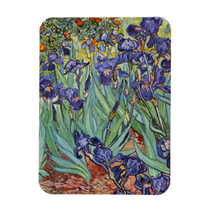 Van Gogh Irisar Impressionistisk målning Magnet