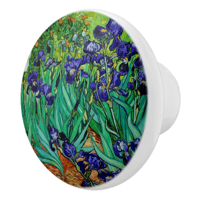 Van Gogh Irisar på St. Remy, djup lila Knopp (Höger)